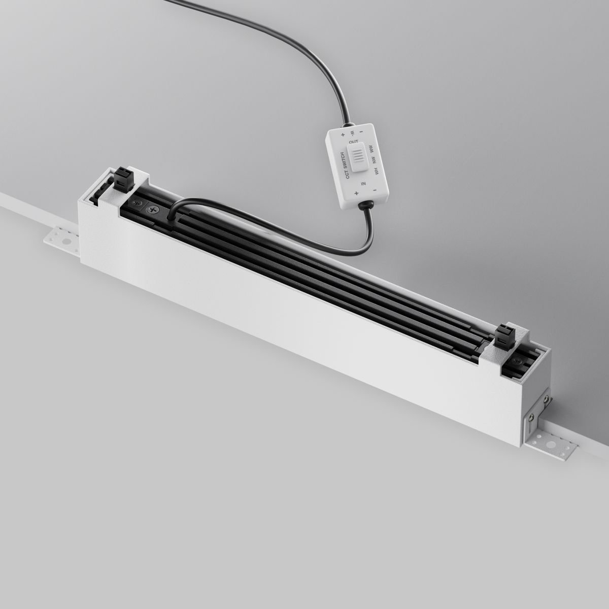 встраиваемый светильник maytoni basis dl066-20w3-6k-trs-w