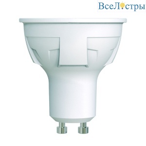 LED-JCDR 6W/6500K/GU10/FR PLP01WH