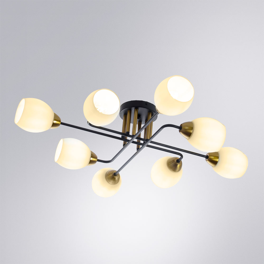 потолочная люстра arte lamp andrea a8141pl-8bk