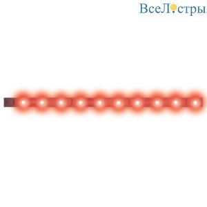 ULS-N21-2835-120LED/m-8mm-IP67-220V-8W/m-50M-RED бобина