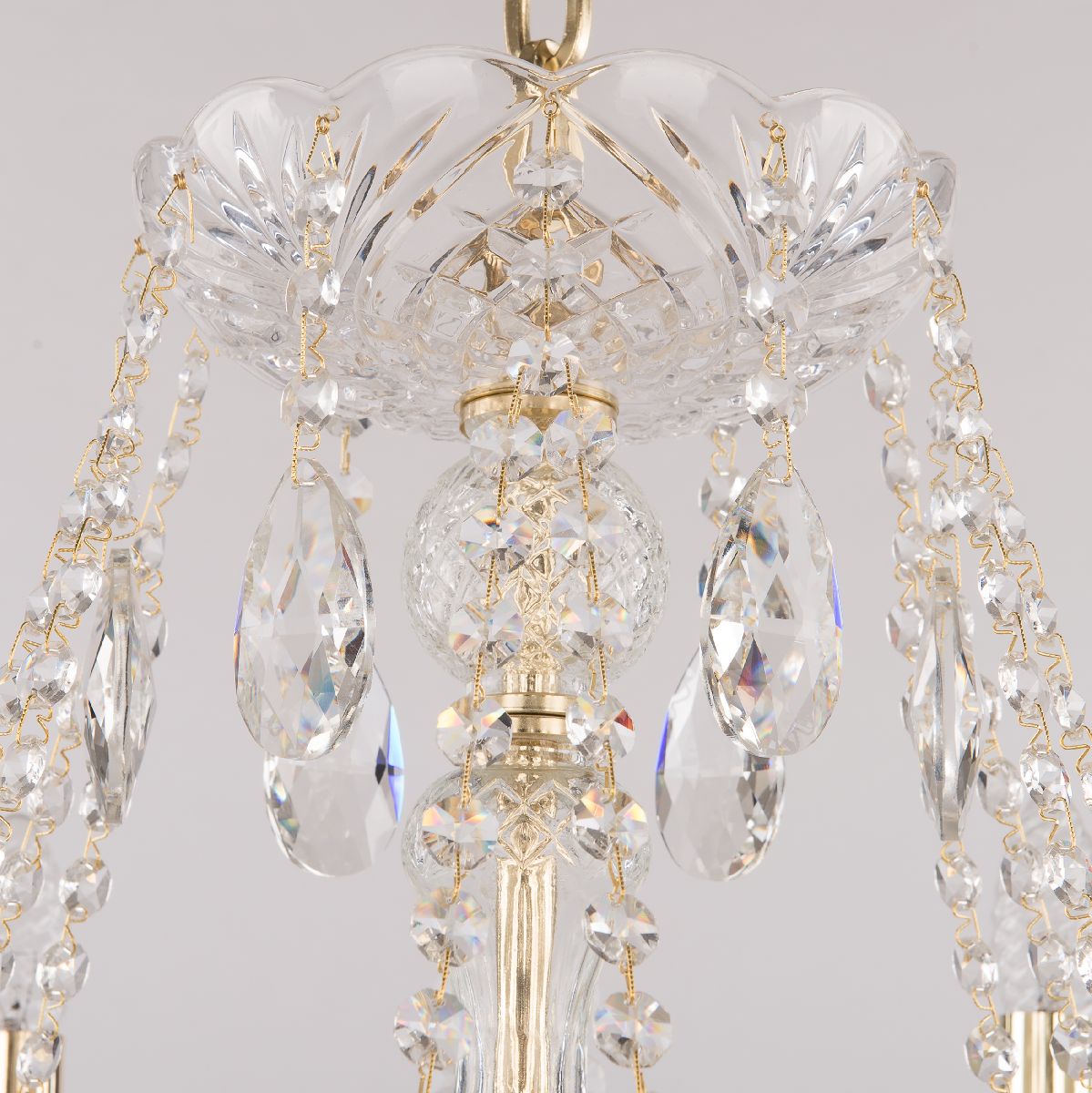 подвесная люстра bohemia ivele crystal 107/12+6/360 g