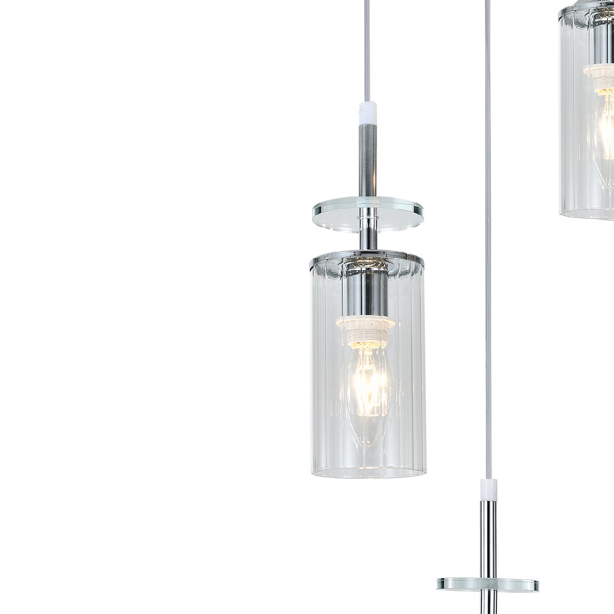 подвесной светильник escada avolto 10191/3 chrome