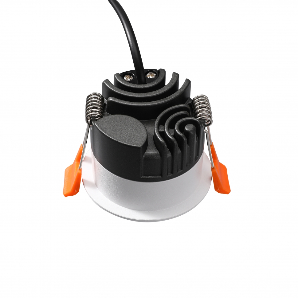 встраиваемый светильник iledex mars 107-7w-d64-3000k-24dg-wh