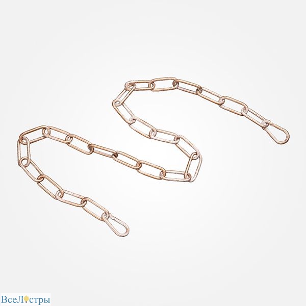 цепь eurosvet 1 м 10302 белый с золотом 00000073025