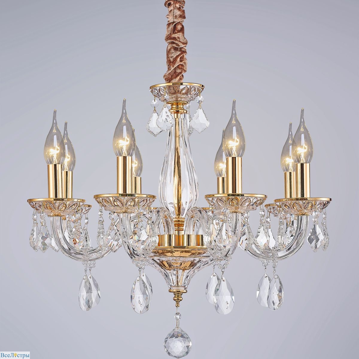 подвесная люстра illumico il2032-8pbc-25 elite