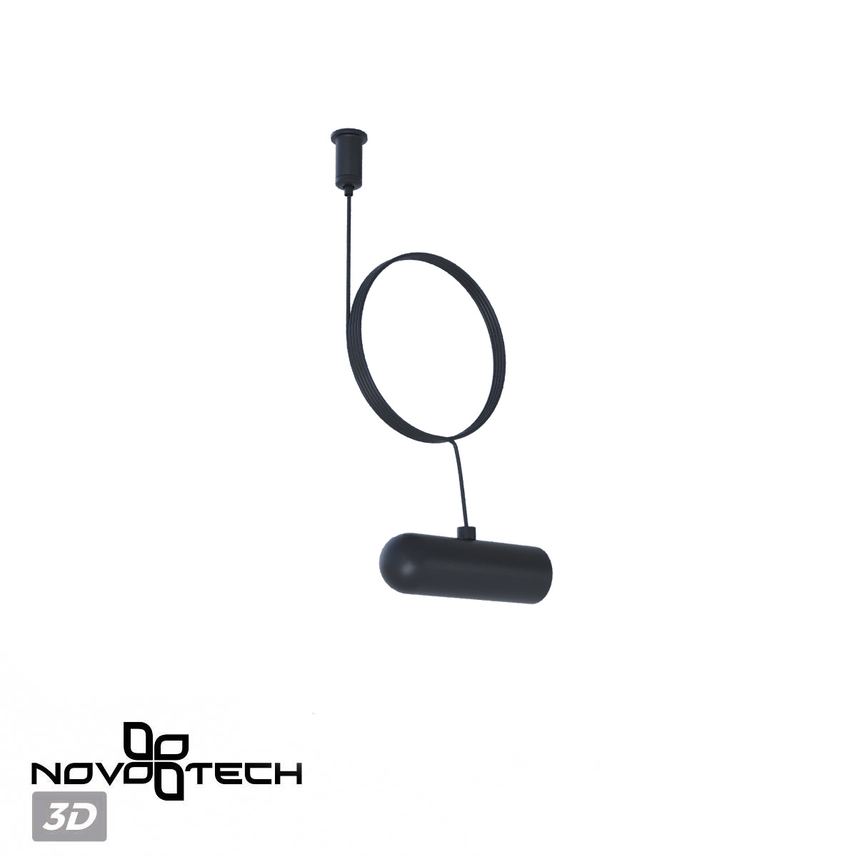 подвес с заглушкой (длина троса – 2м) novotech konst glat 359389