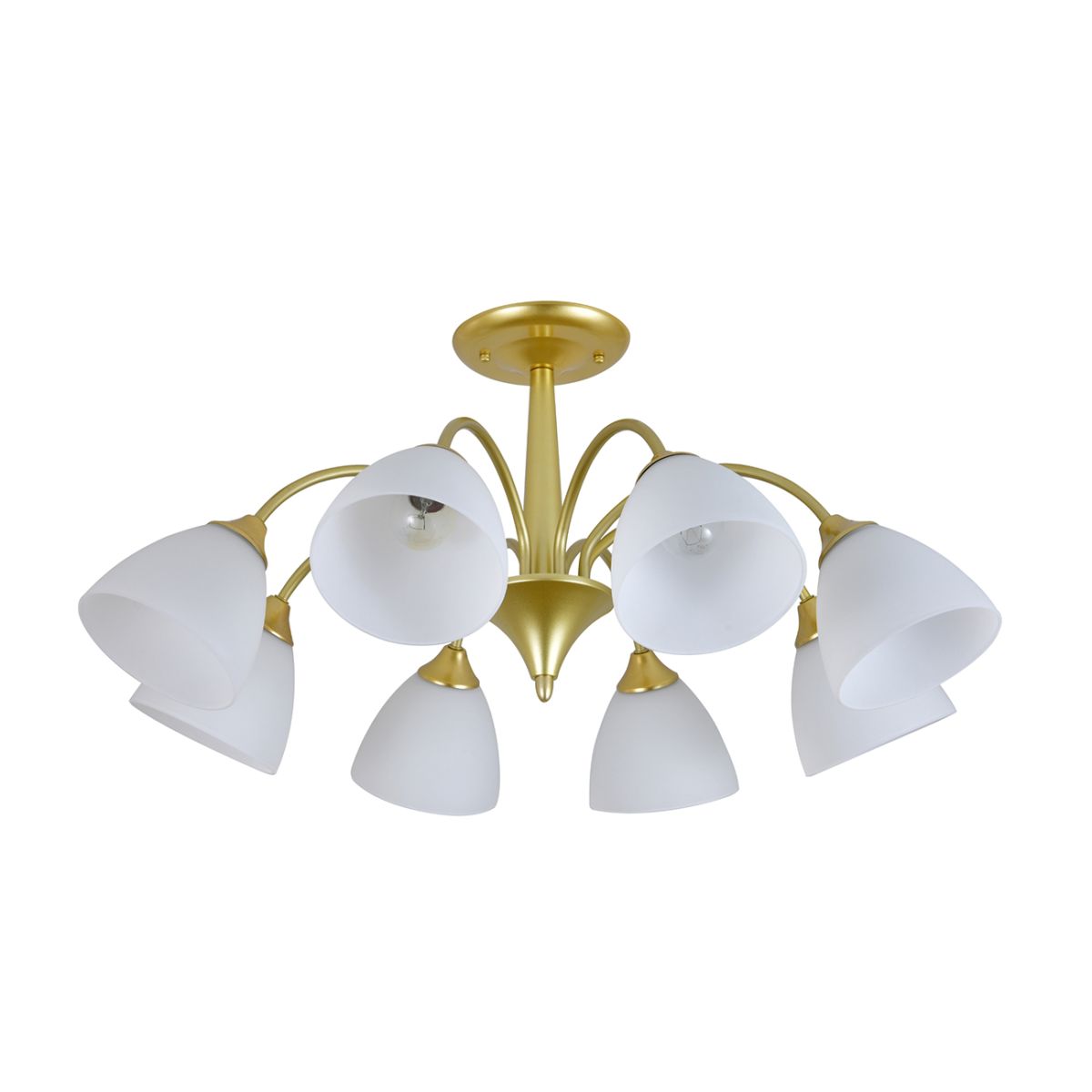 люстра на штанге escada ilex 150003/8r gold es0000034