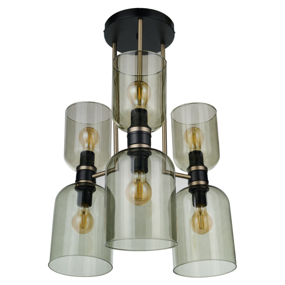 потолочная люстра 33 идеи chn901.03.amb17.abl-m67gc