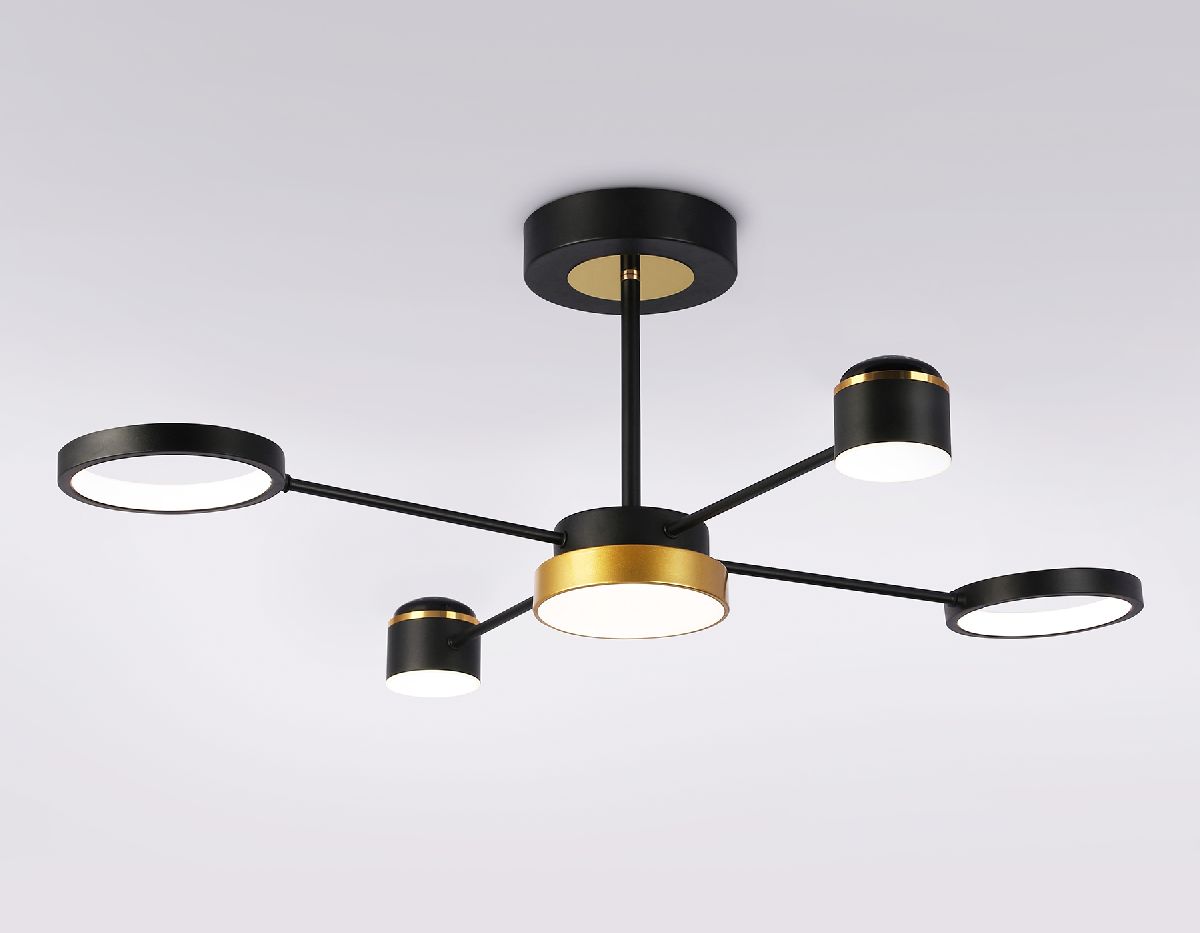 люстра на штанге ambrella light linetech fl51632