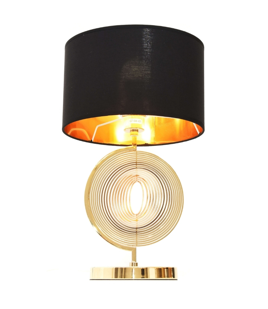 настольная лампа lumina deco fabi ldt 5532 f.gd+bk