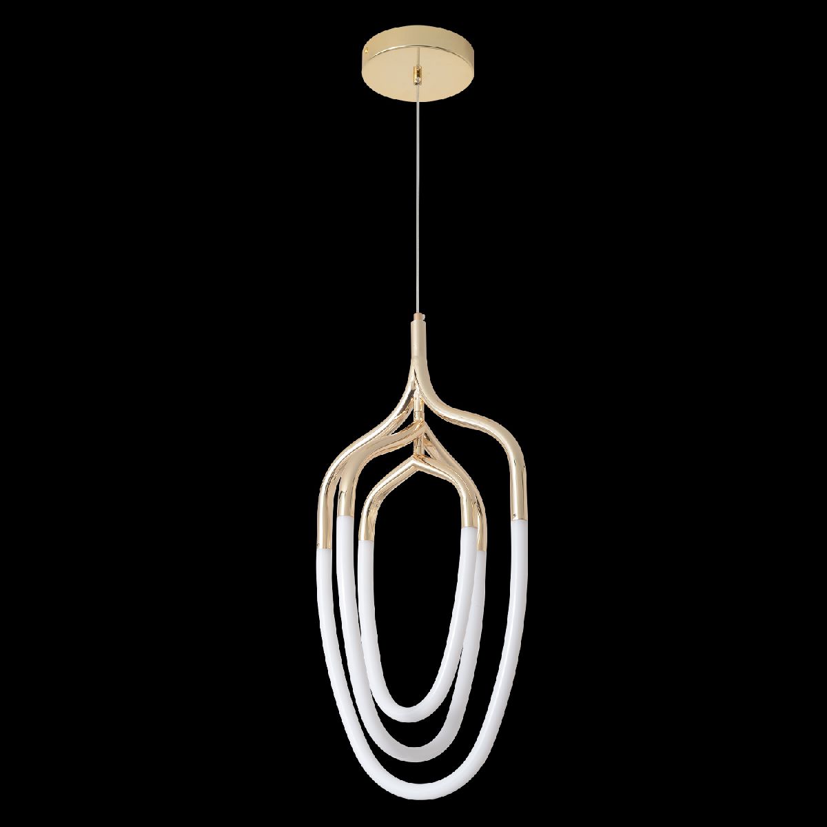 подвесной светильник crystal lux pera sp50w led gold