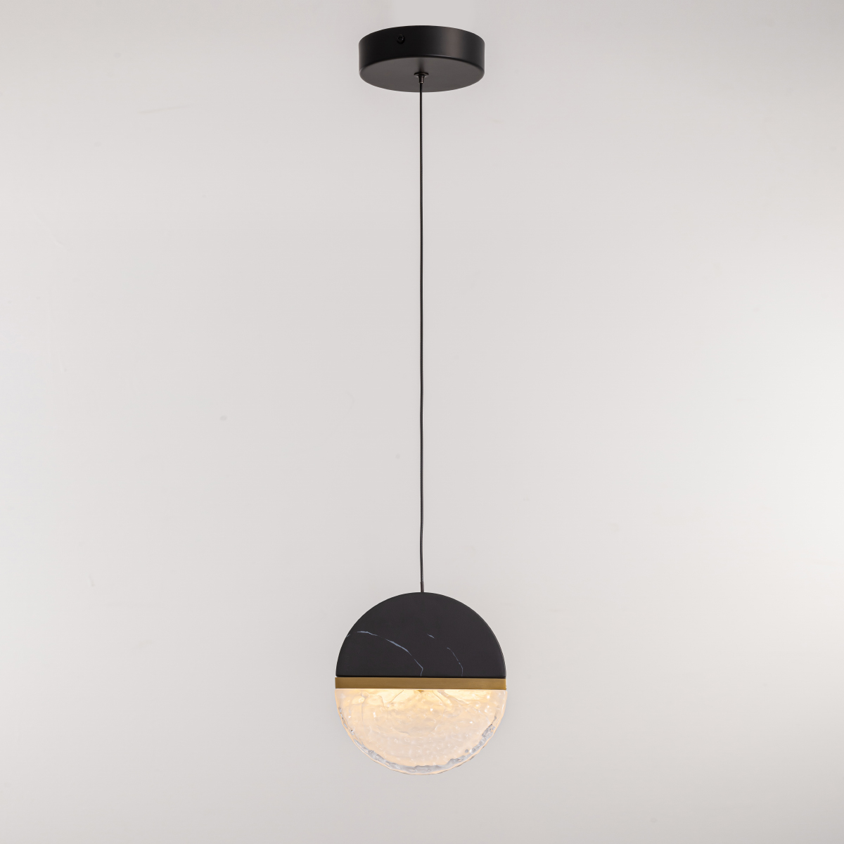 подвесной светильник delight collection md25030008-1a brass/black