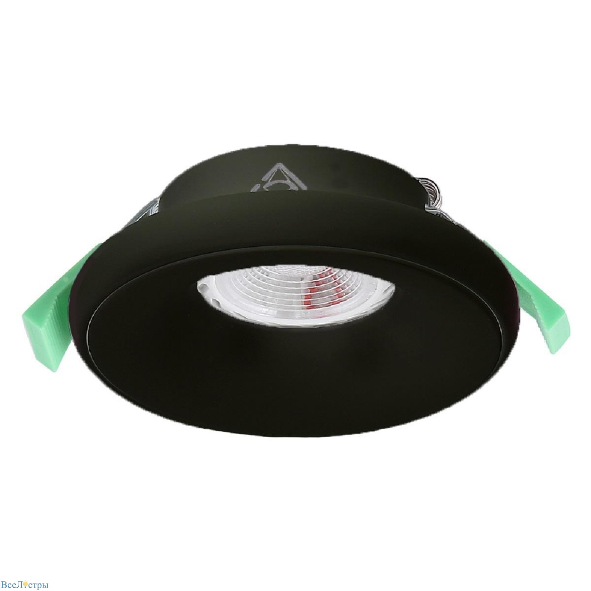 встраиваемый светильник crystal lux clt 062c1 bl