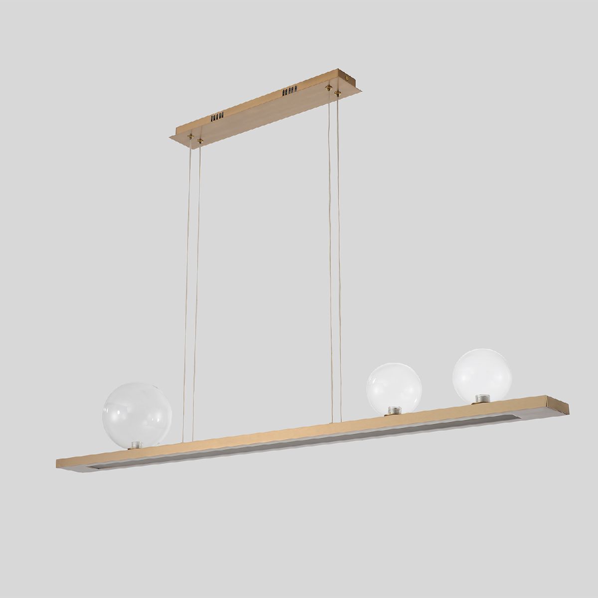 подвесная люстра crystal lux ahora sp1 l1200 brass