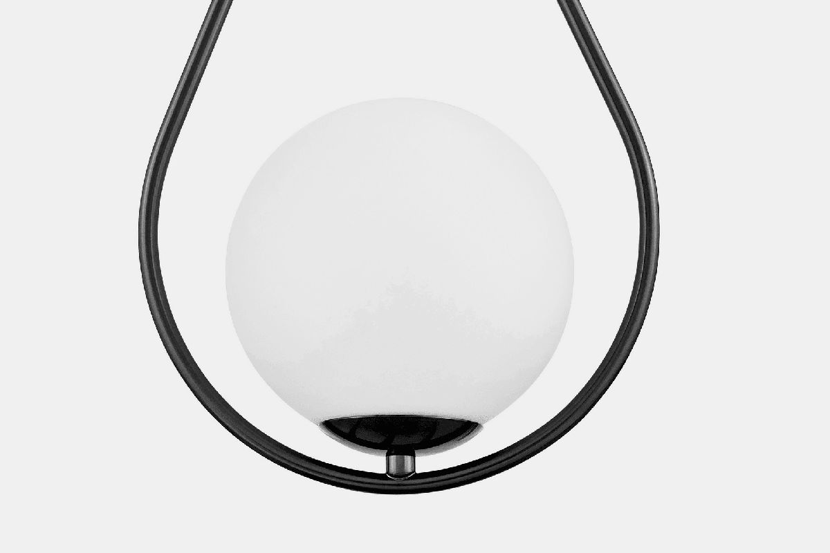 бра lumina deco forneri ldw 6832-150 bk+wt