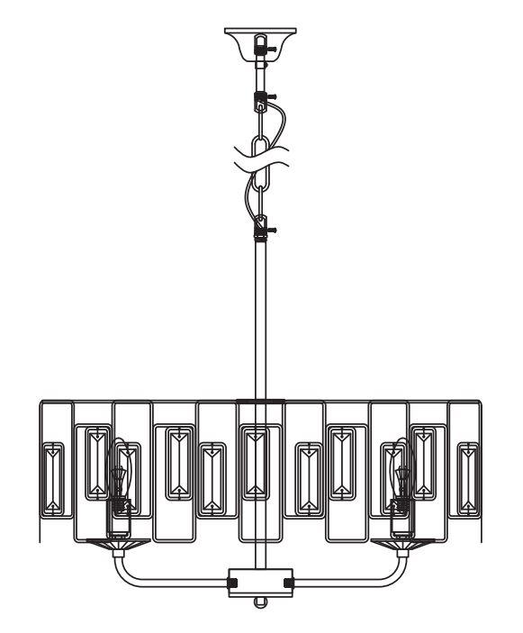подвесная люстра rivoli waltraud 1028-206 б0052465