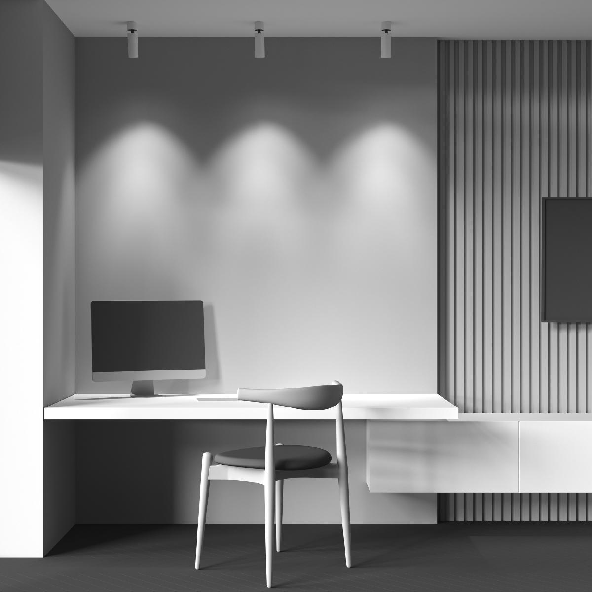спот maytoni technical focus led c055cl-l12w3k-w-w