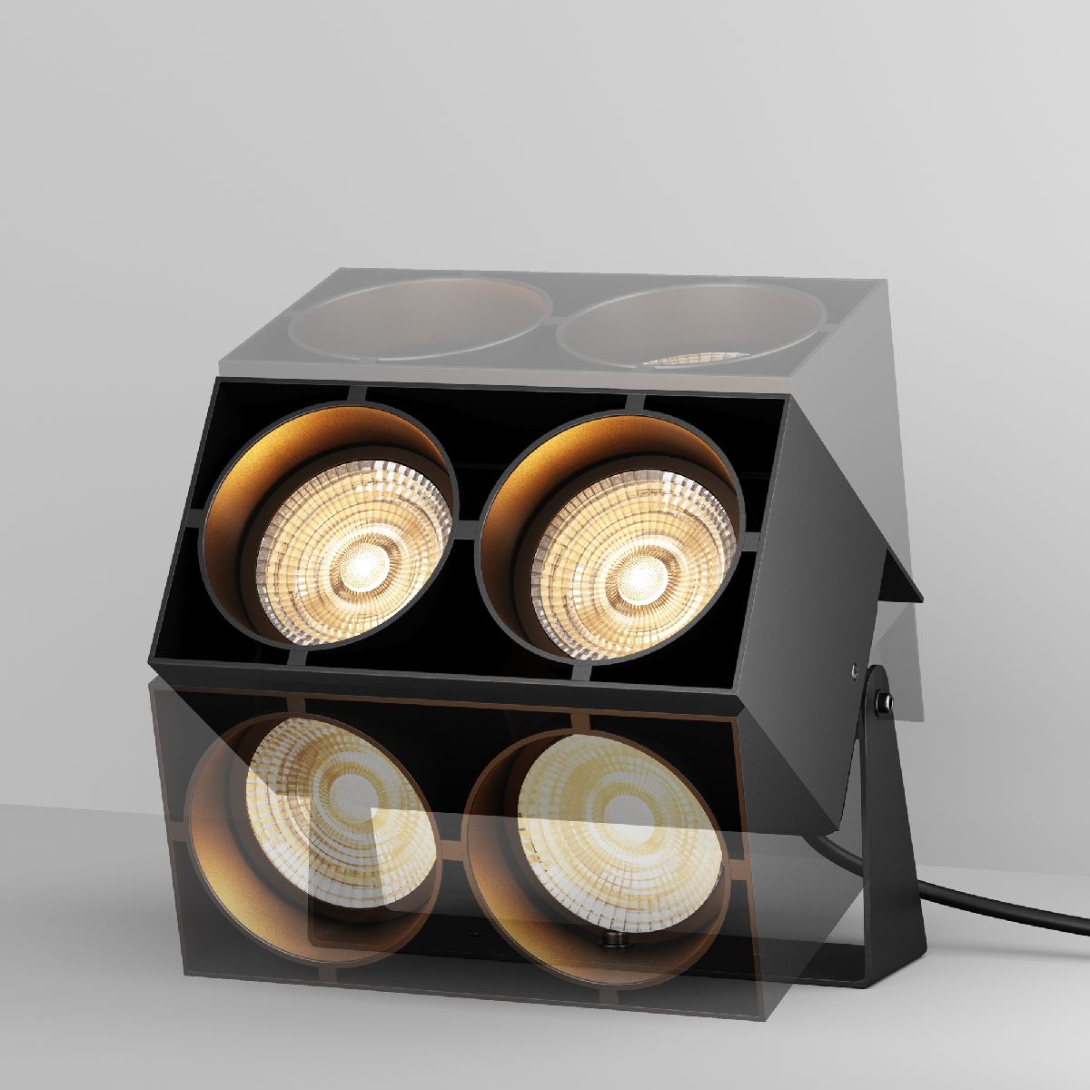 ландшафтный светильник maytoni spot o486fl-l10gf3k