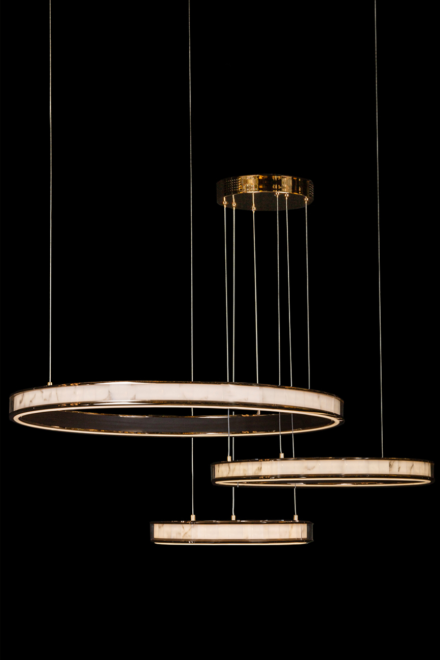 подвесная люстра christine le7702/800-3f gold