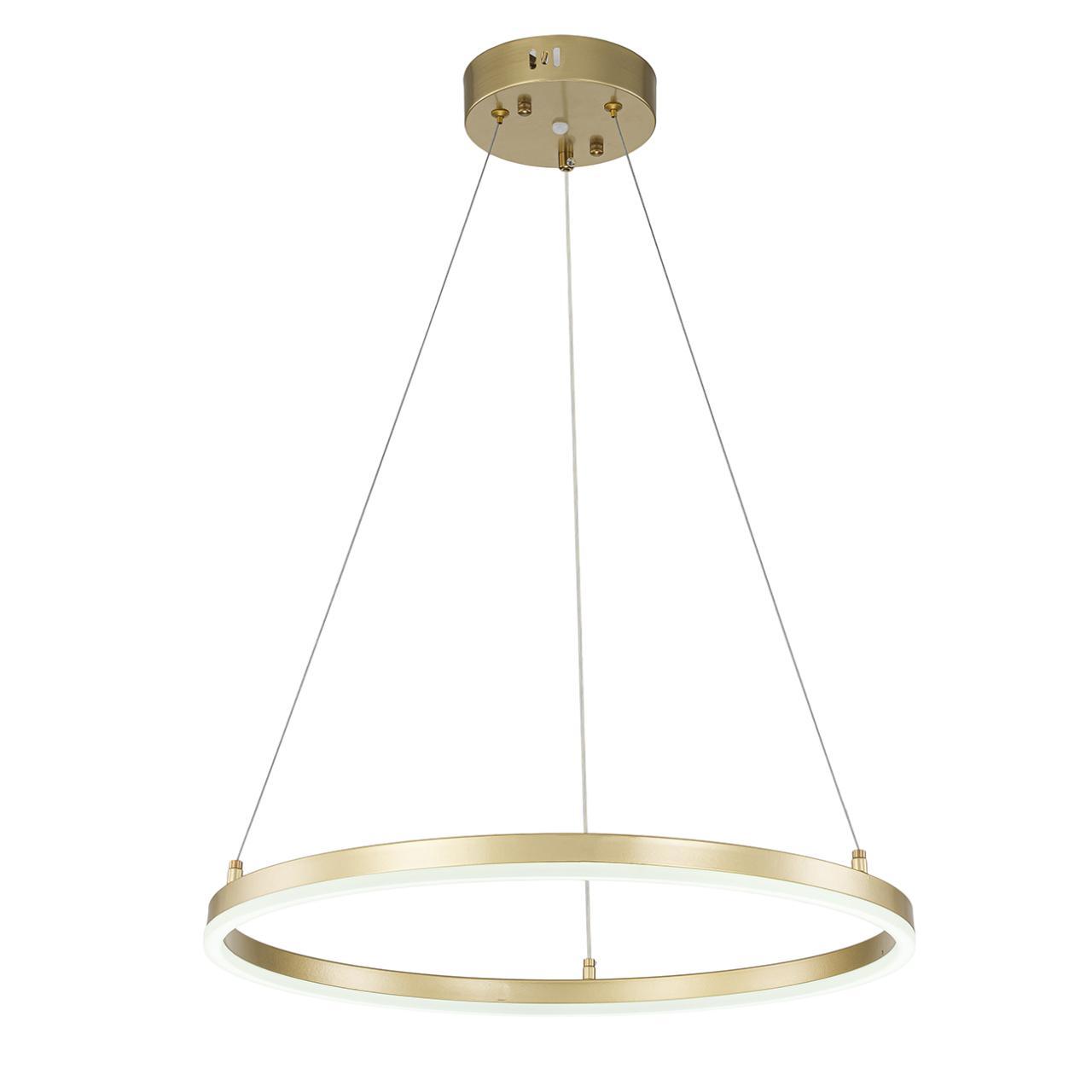 подвесной светодиодный светильник escada void 10254/1led gold app