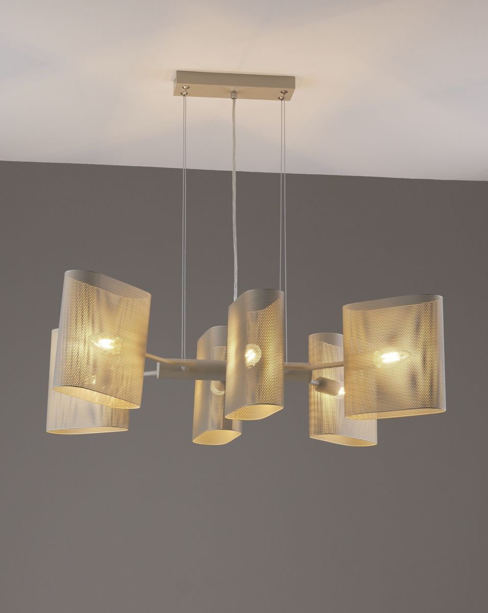 подвесная люстра moderli metalicana v11813-6p