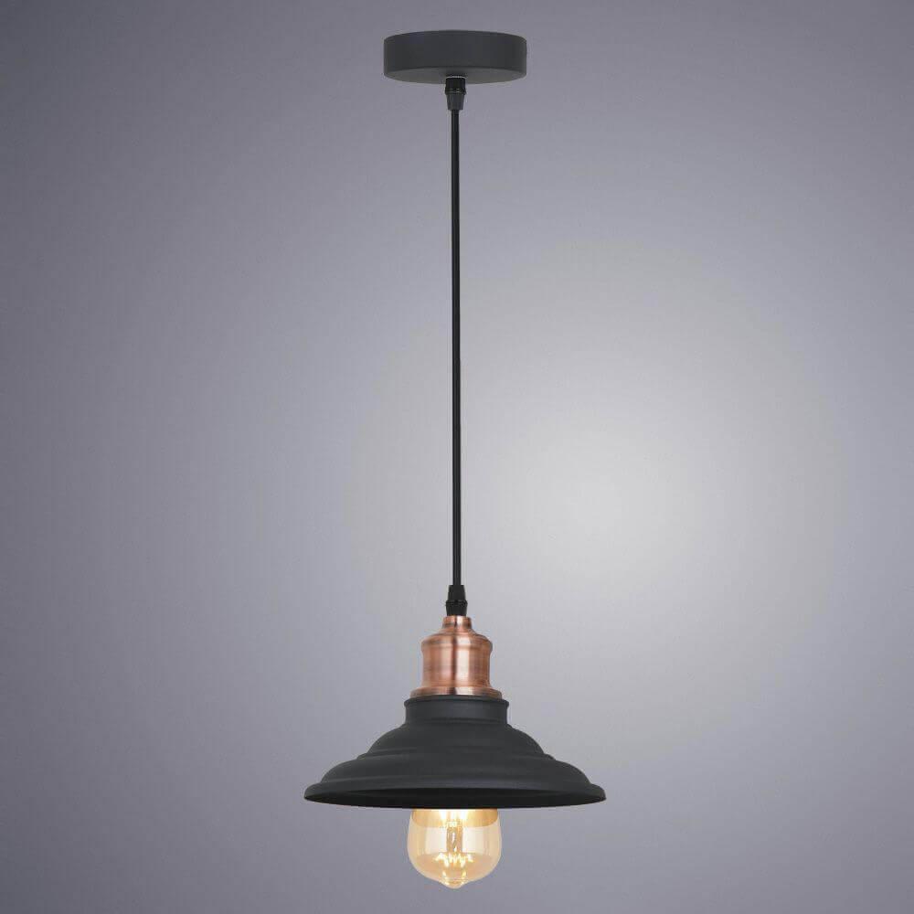 подвесной светильник arte lamp a5067sp-1bk