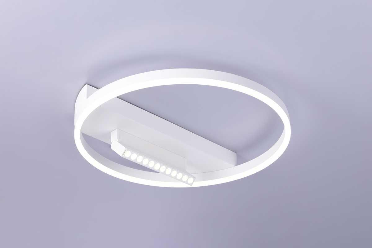 потолочный светодиодный светильник ambrella light comfort linetech fl51457