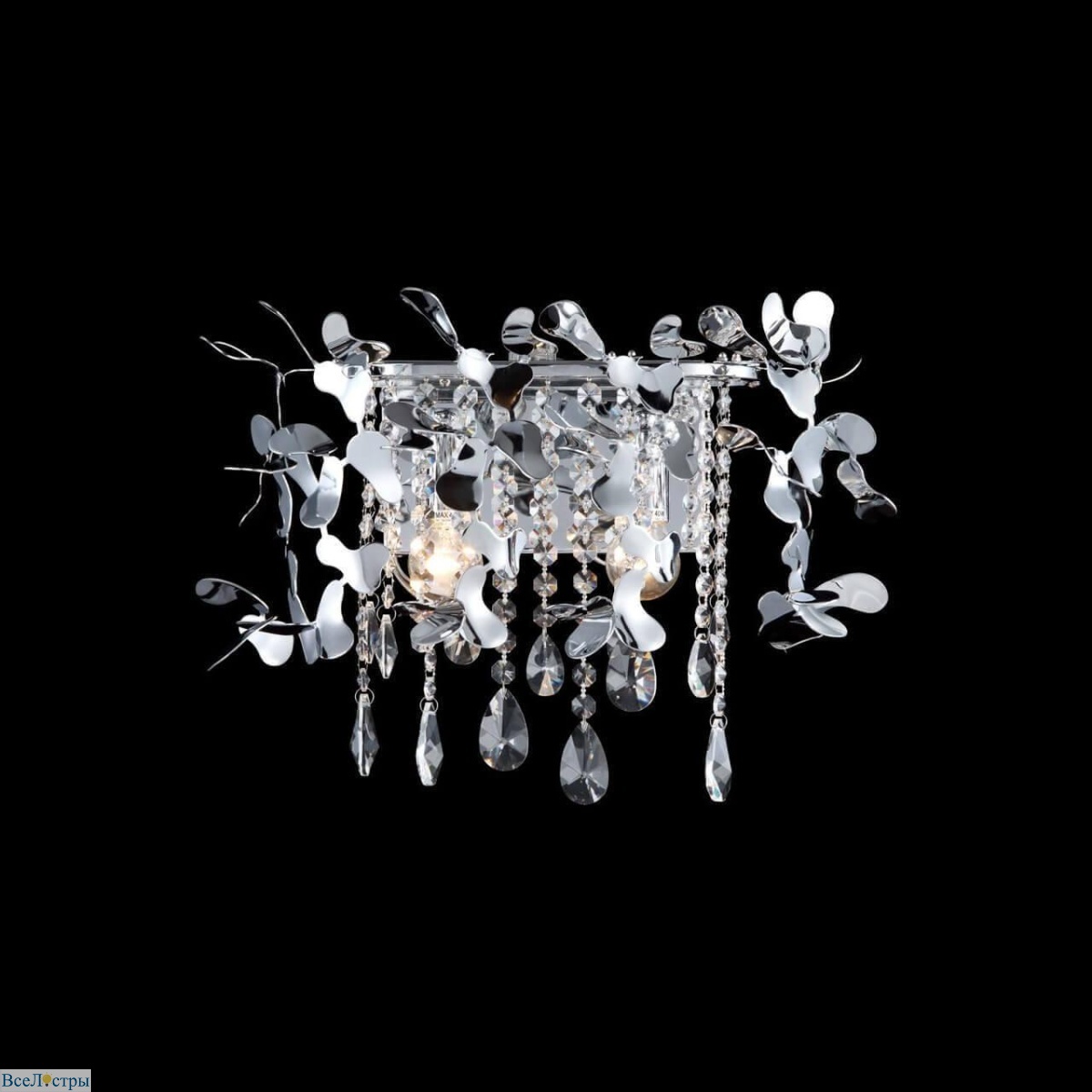 накладной светильник crystal lux romeo romeo ap2 chrome