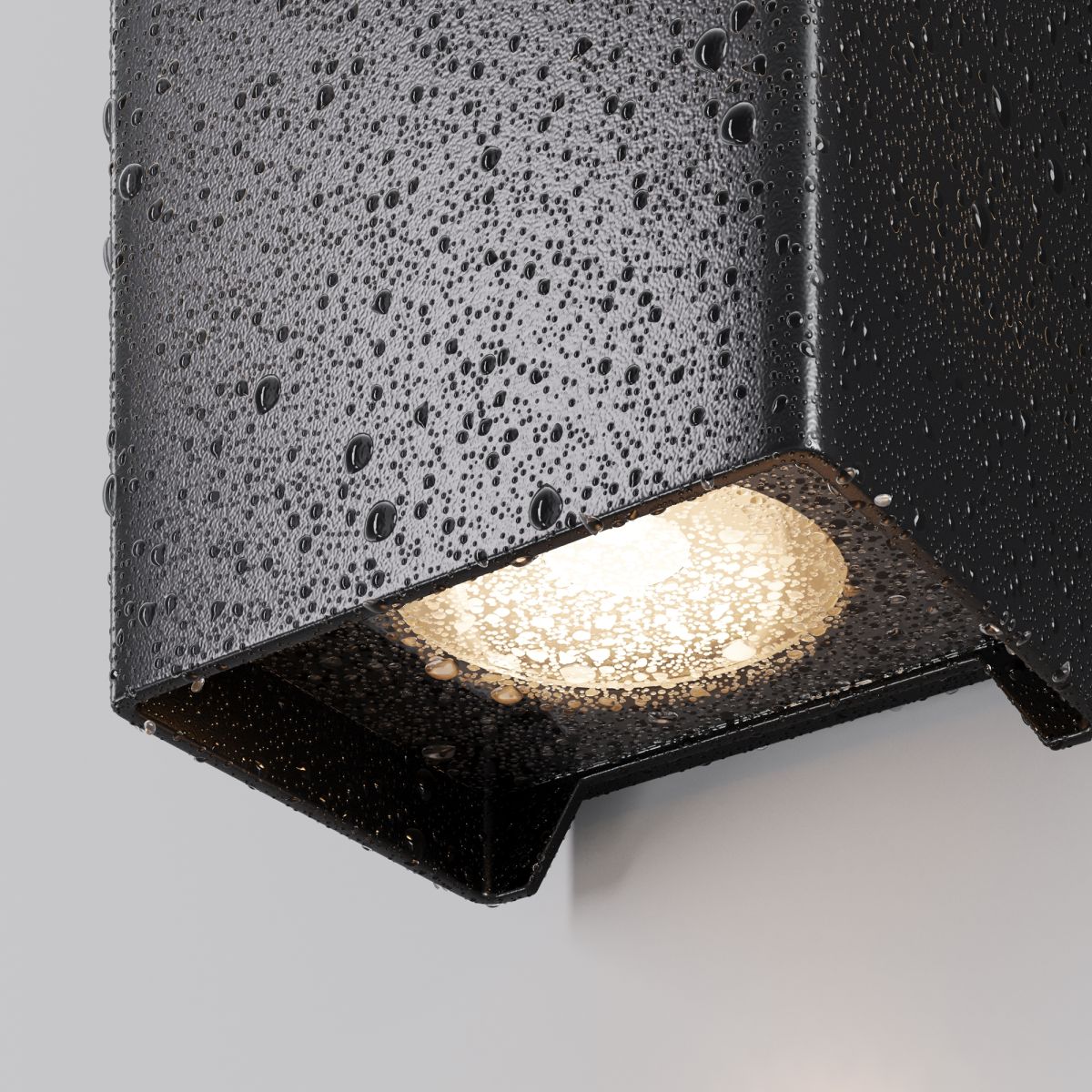 уличный настенный светильник maytoni shell o505wl-l3b3k