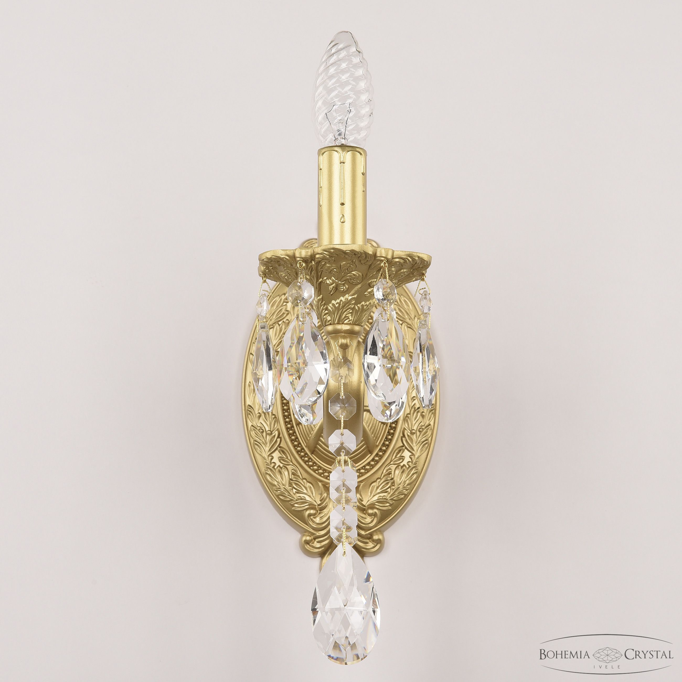 бра bohemia ivele crystal al7801b10/1/175 a ag