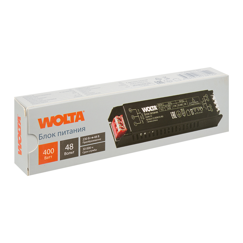 блок питания wolta ld-400w/03-48v