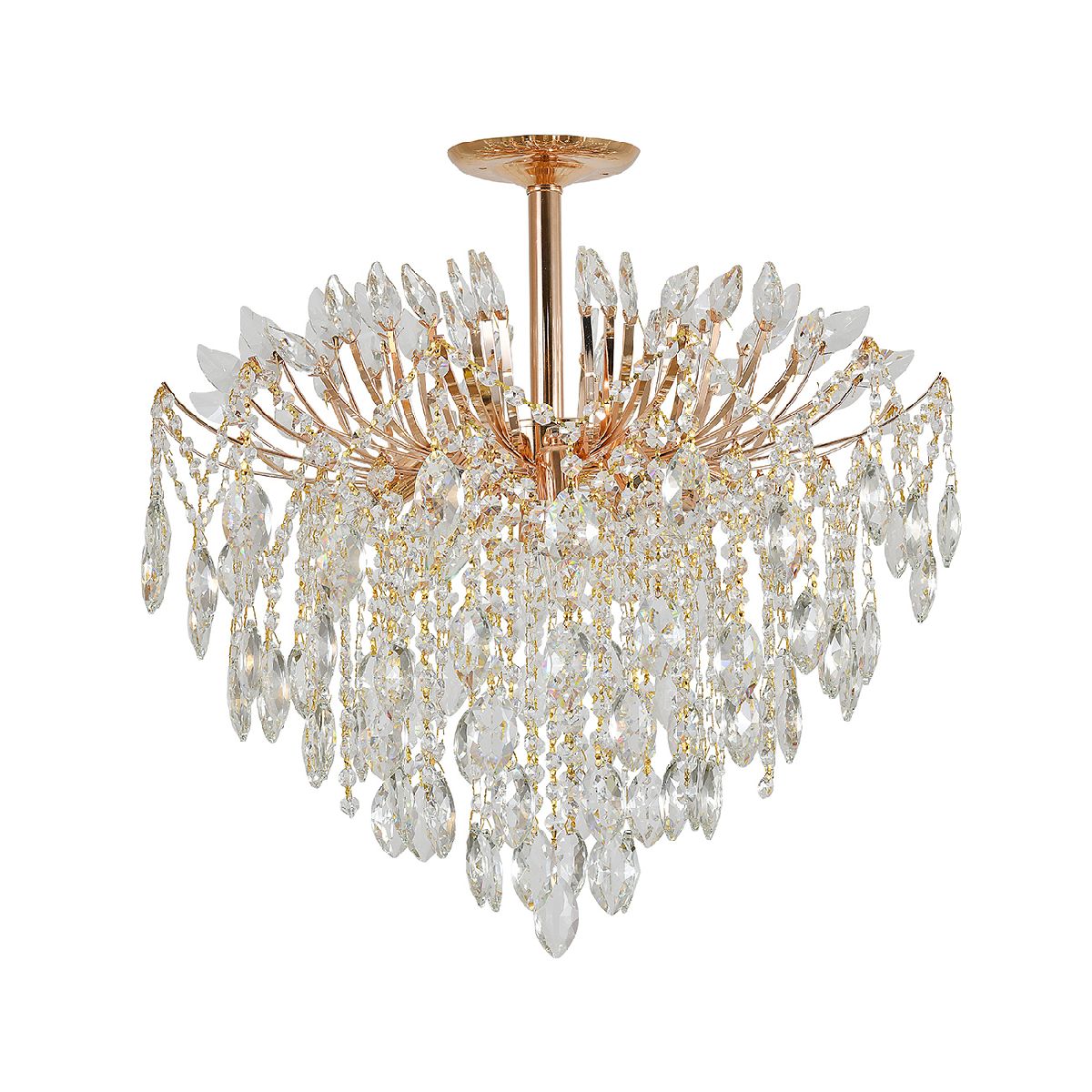люстра на штанге escada dimosari 2104/8p gold