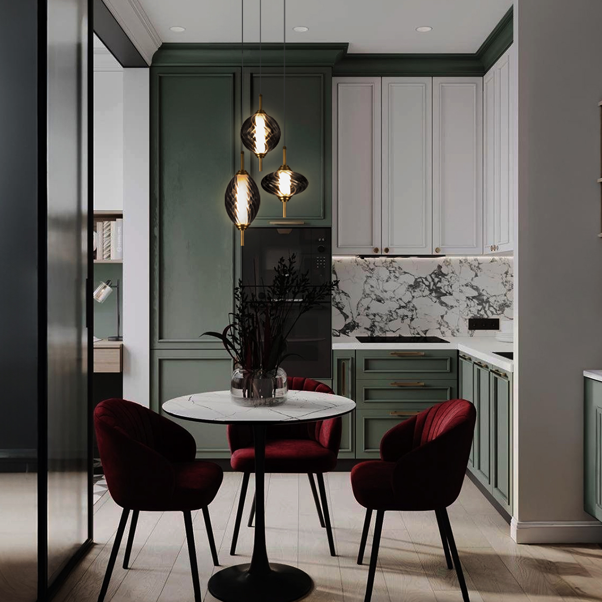 подвесной светильник loft it helix 10421/a smoke