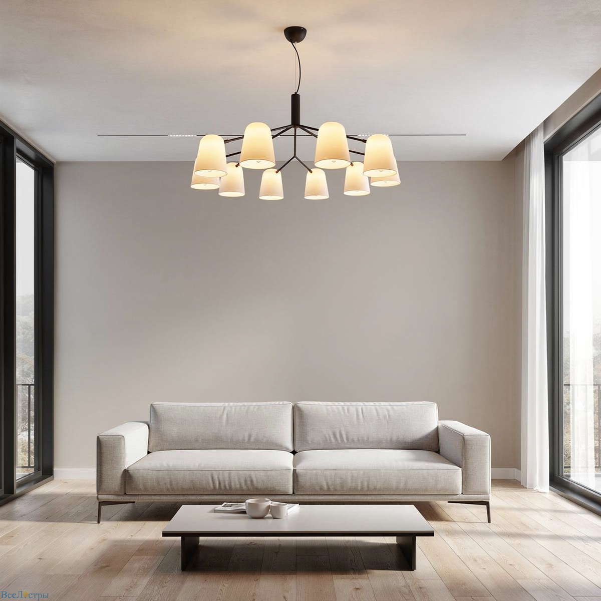 подвесная люстра f-promo trick 2762-10p