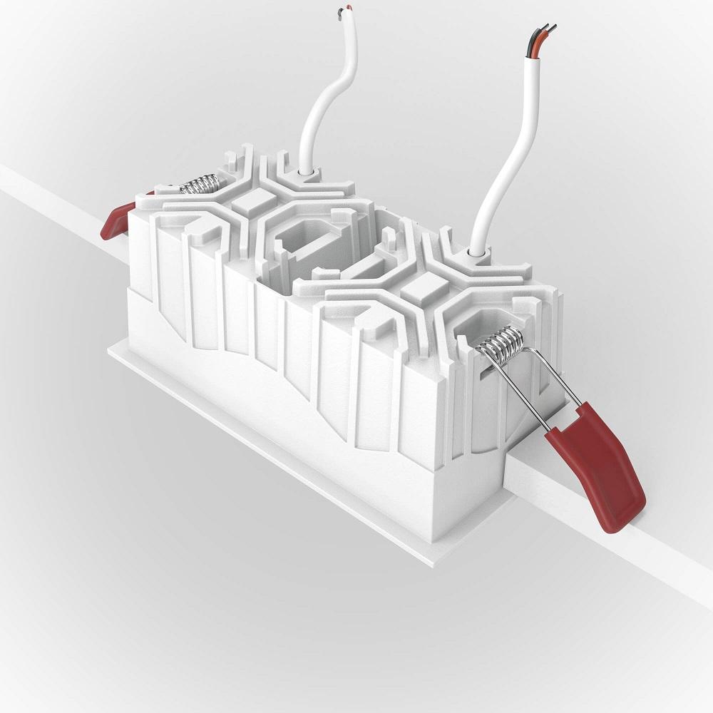 встраиваемый светильник maytoni alfa led dl043-02-10w4k-sq-w