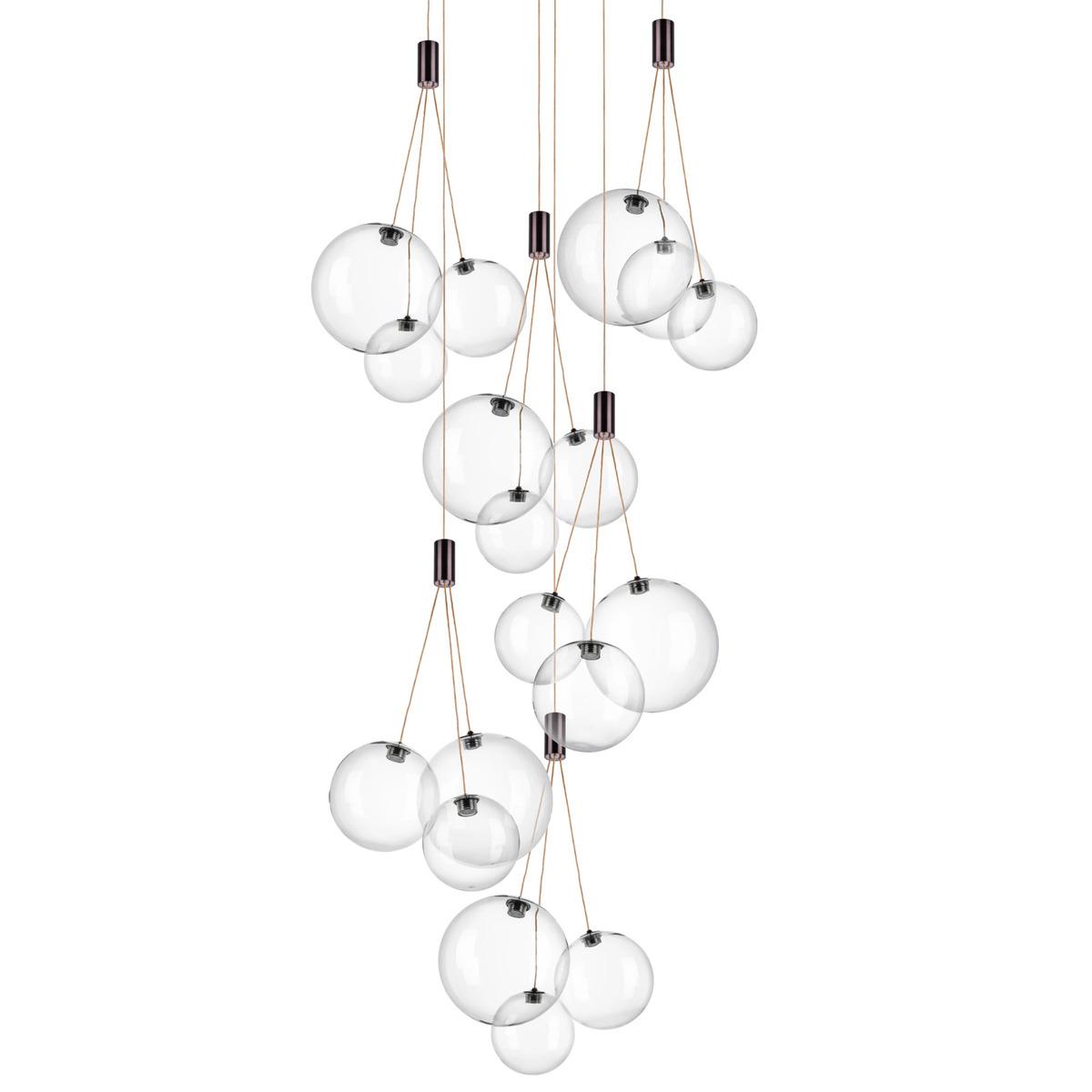 подвесная светодиодная люстра lightstar sferetta 801180