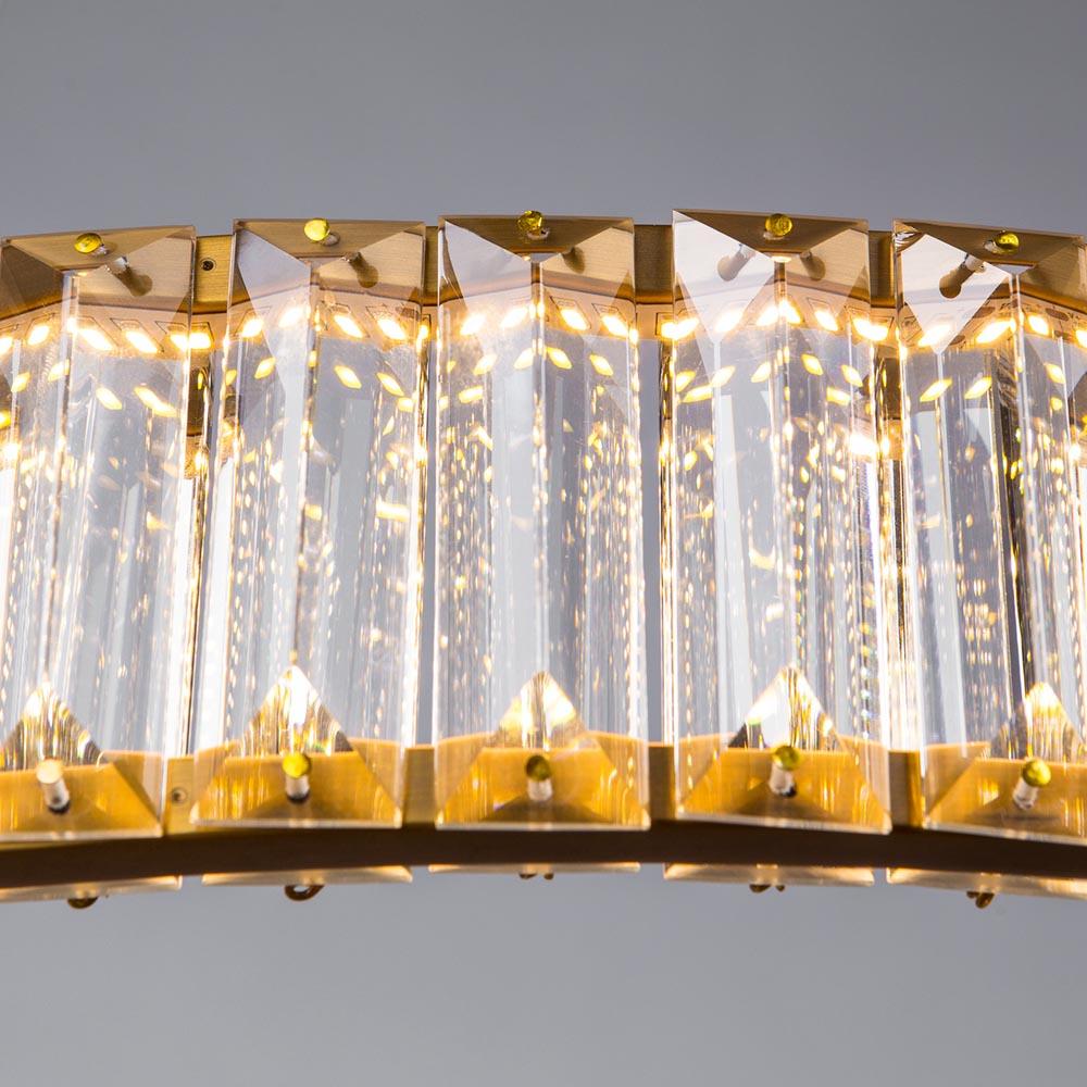 подвесной светодиодный светильник divinare renata 1135/17 sp-47