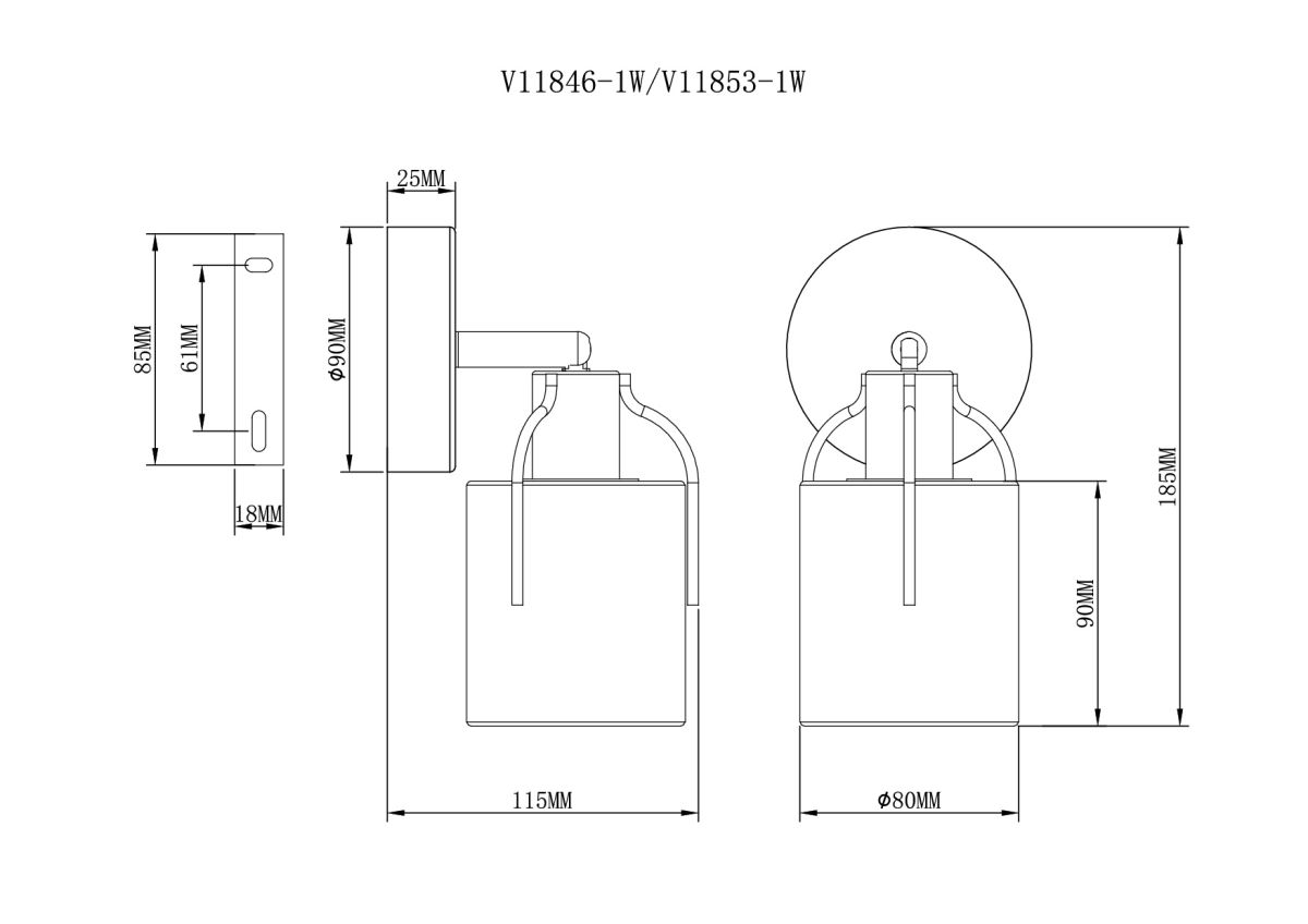 спот moderli inari v11846-1w