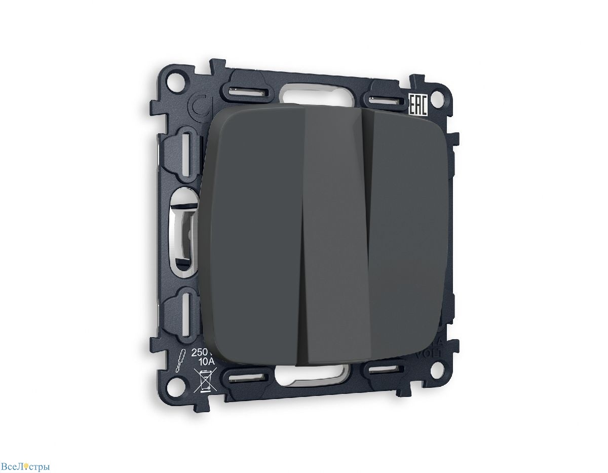 комплект механизма 3-кл выключателя ambrella volt omega mo905010