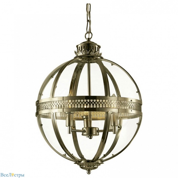 подвесной светильник delight collection residential km0115p-3s antique brass
