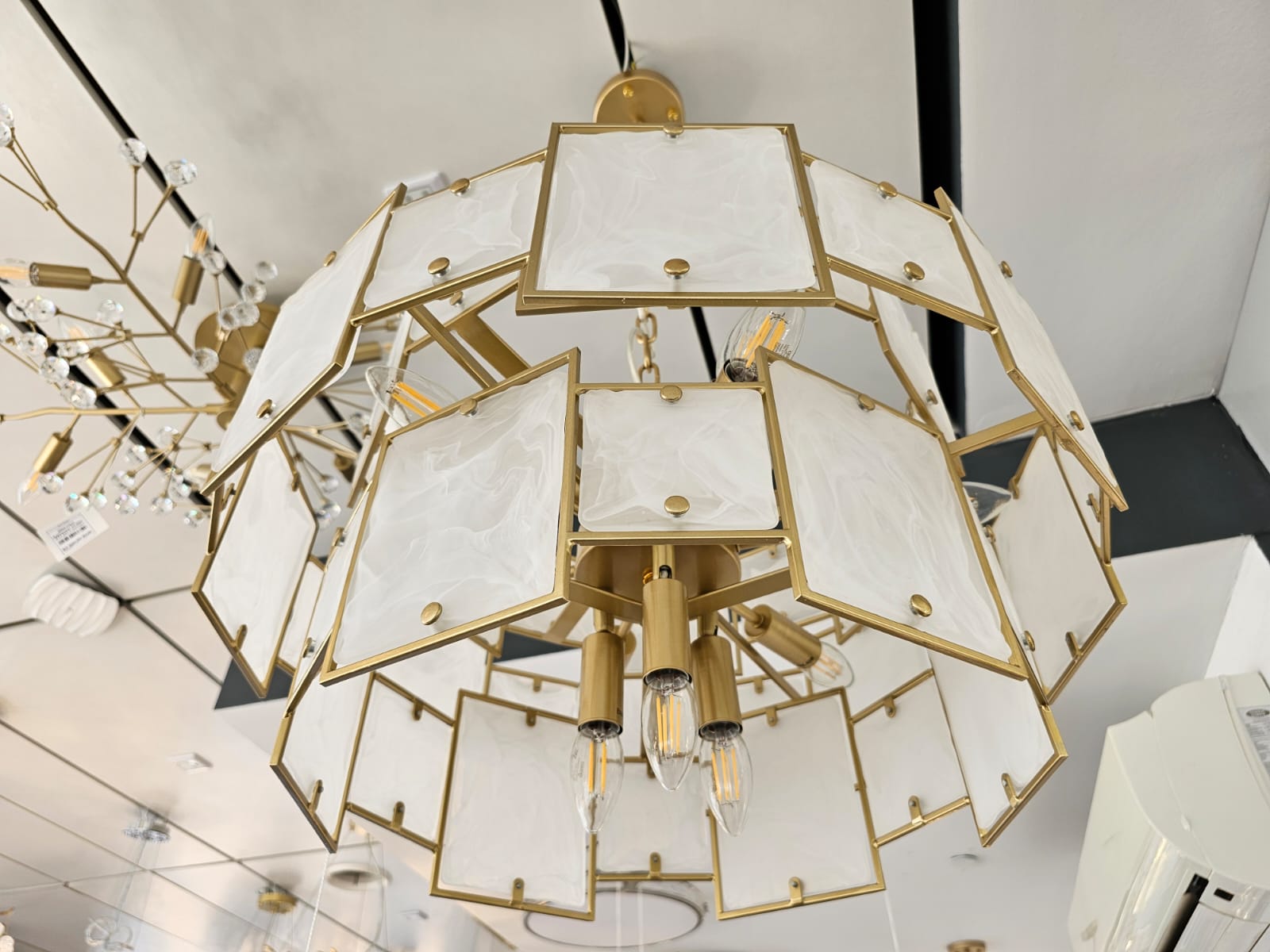 подвесная люстра arte lamp theemin a4068lm-12sg