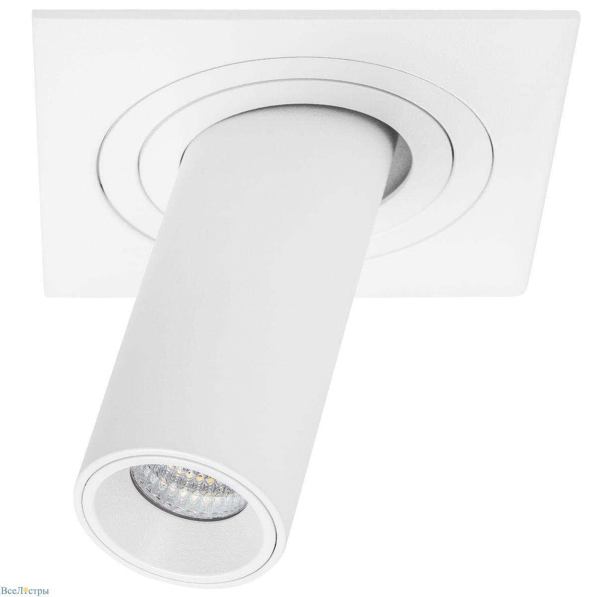встраиваемый светодиодный спот lightstar intero tubo (217516+217264) i516264