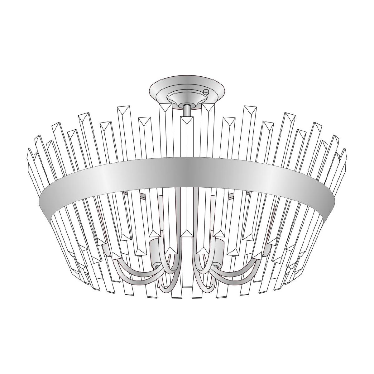 люстра на штанге citilux вестерос cl307180