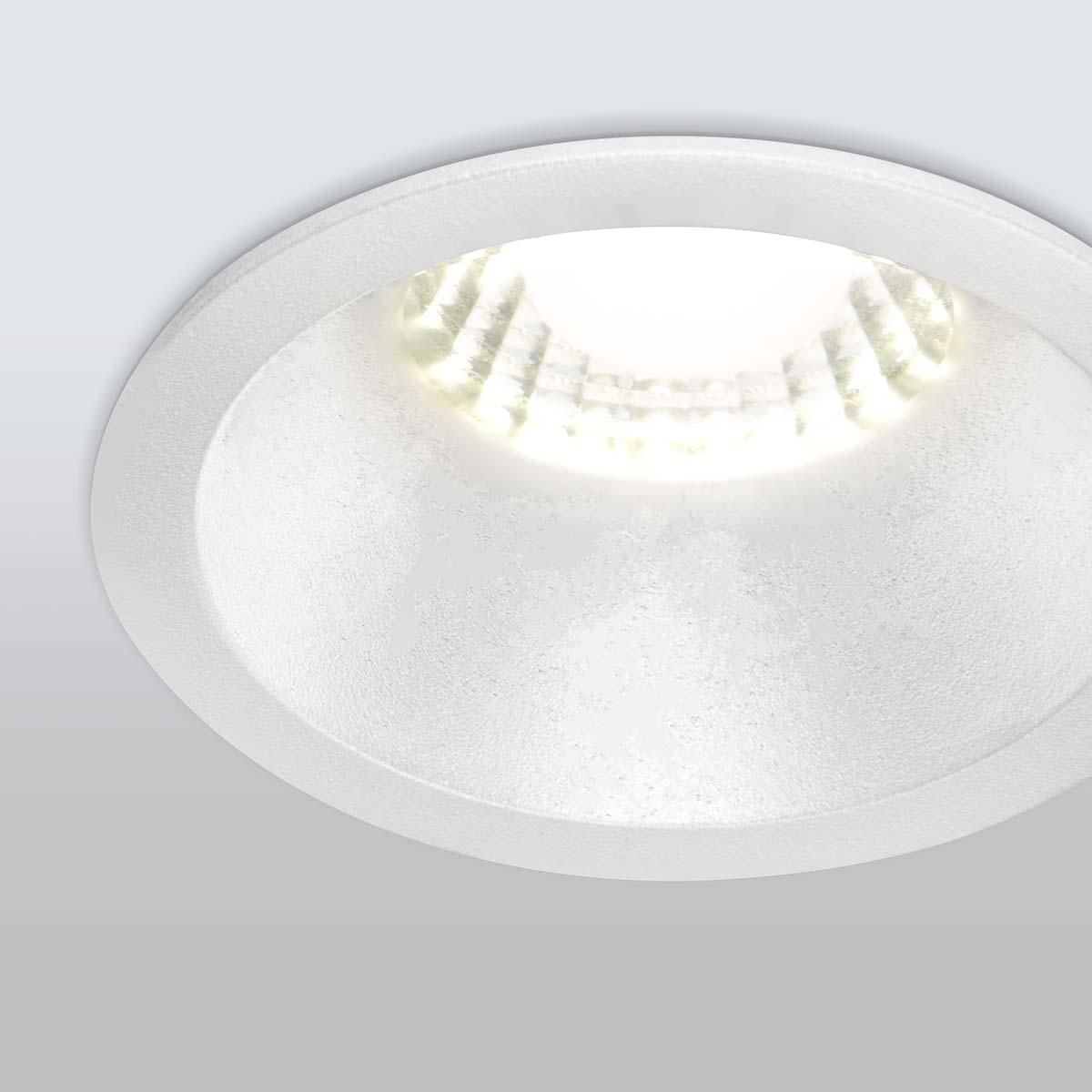встраиваемый светодиодный светильник elektrostandard 15266/led белый 4690389175572