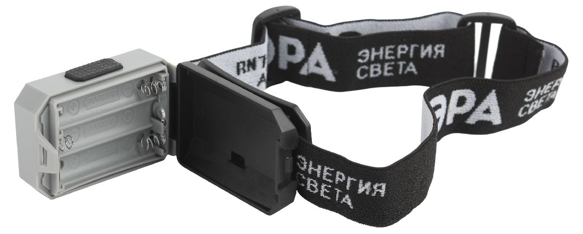 фонарь налобный шторм на батарейках эра gb-708 б0052750
