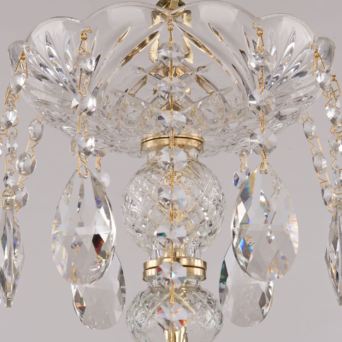подвесная люстра bohemia ivele crystal 101/12+6/360 g