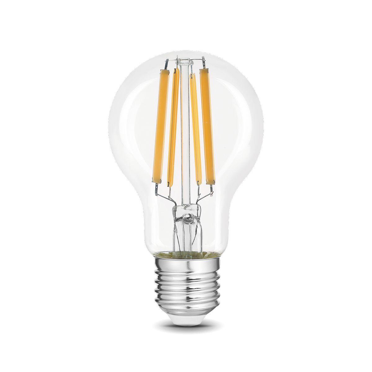 лампа светодиодная филаментная gauss e27 20w 2700k прозрачная 102902120