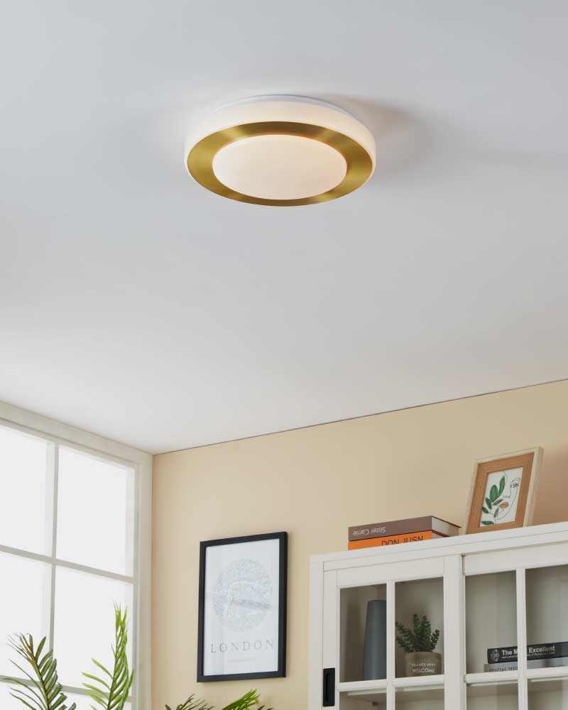 потолочный светильник eglo led carpi 900369