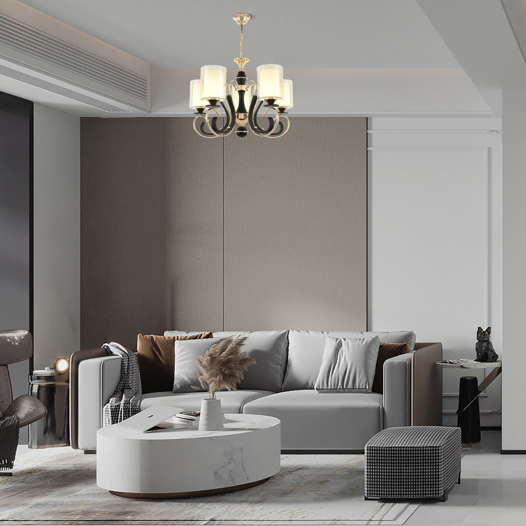 подвесная люстра arte milano florentia 302237/5 bk/gd