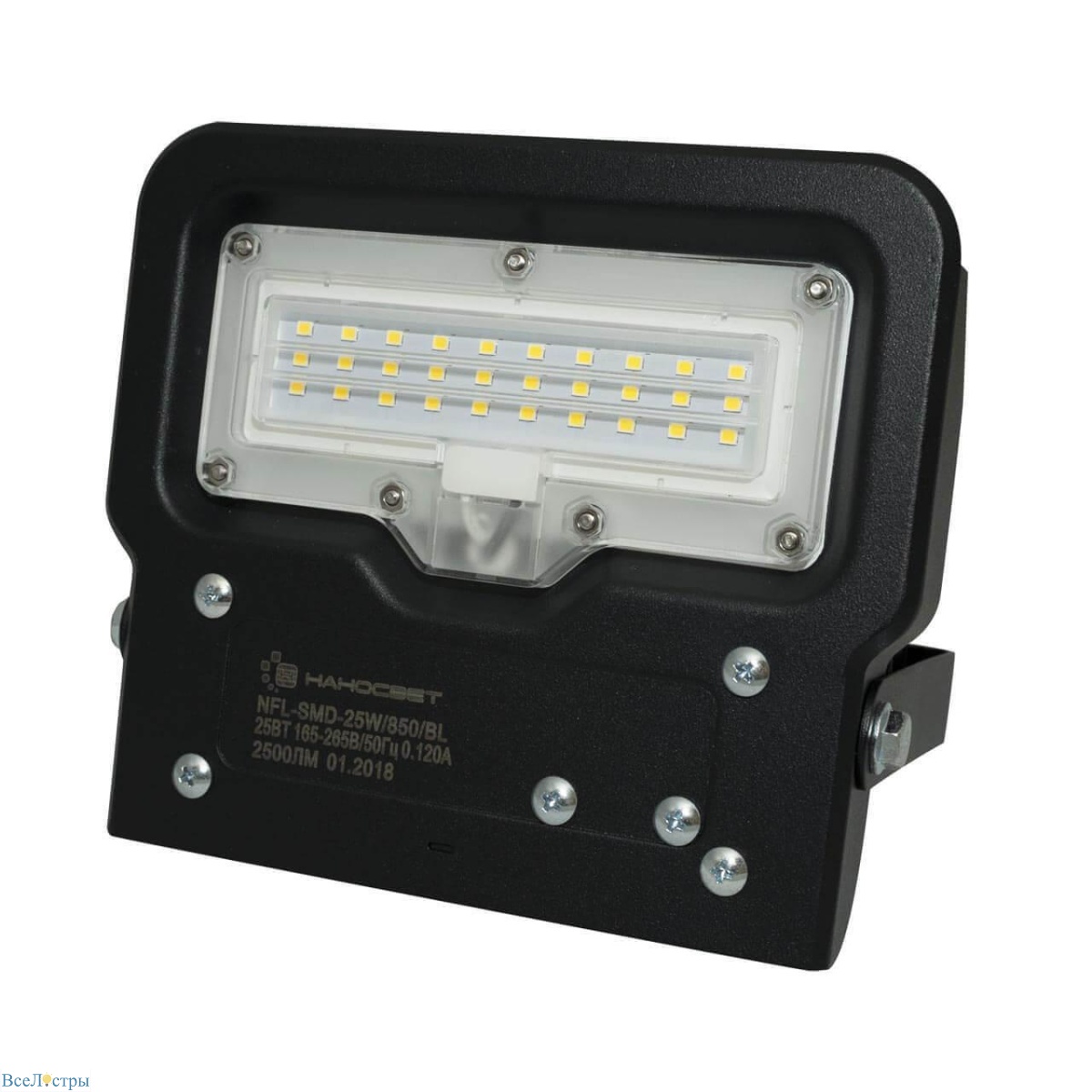 светодиодный прожеkтор наносвет nfl-smd-25w/850/bl l410